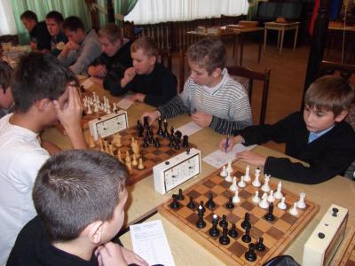 Шахматный взвод ерахтурской средней школы начал второй поход за Кубком Шиловского района